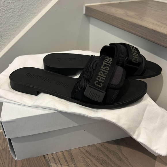 Dior Diorevolution Slide Sandals in Black Revolution - Picture 3 of 5